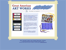 Tablet Screenshot of greatpastels.com